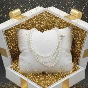 Freshwater pearls 150”